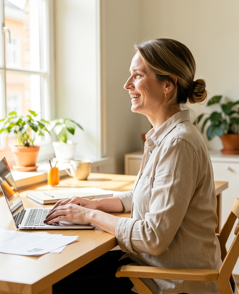 Ravitsemusasiantuntija työssään